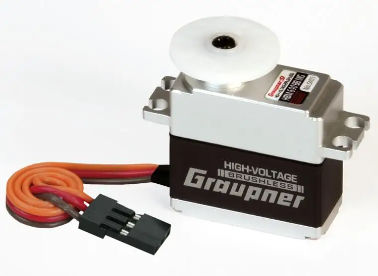 Сервопривод Graupner HBM 690 BB MG, бесщеточный, высоковольтный, высокоскоростной, с металлическим редуктором, двойным шарикоподшипником, 43 г (art.: 3920d84385fc0) - 3920d84385fc0