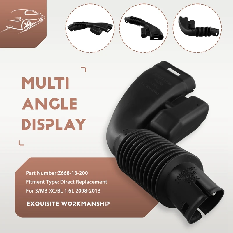 Воздуховод автомобиля впускной шланг для Mazda 3/M3 XC/BL 2008 л 2013-л двигатель