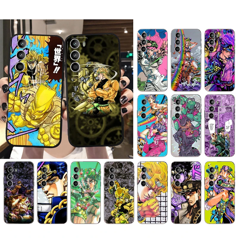 

Case for Motorola G22 G60 G52 G100 GStylus G30 G10 G20 G50 GPure E32 E20 E40 Edge20lite Pro OneAction JoJo's Bizarre Adventure