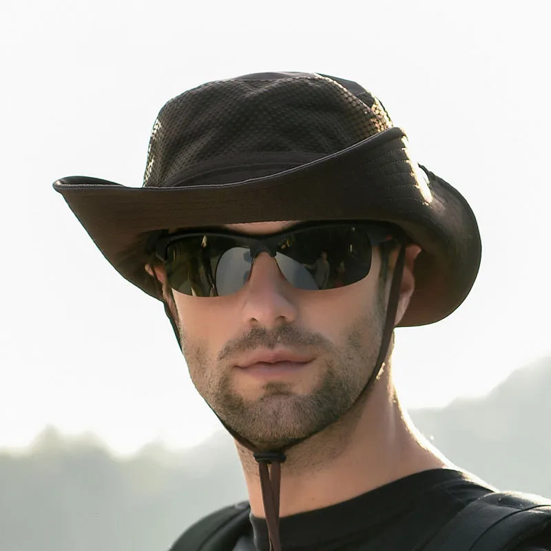 

Outdoor Fishing Breathable Fisherman's Hat Men's Summer Sunshade Hiking Hats
