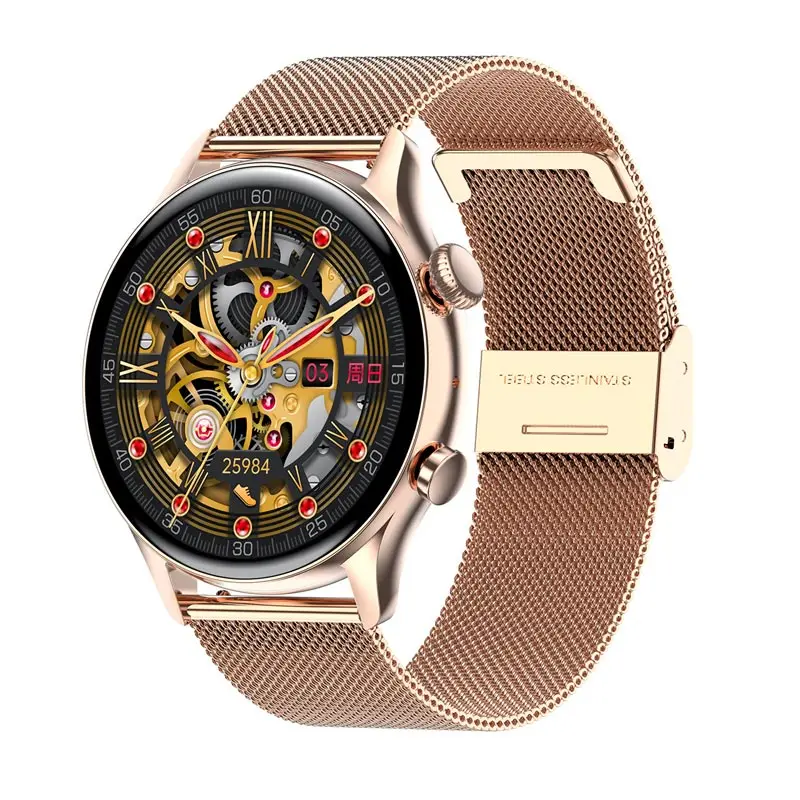 

Мужские Смарт-часы с сенсорным экраном 1,3 дюйма 360*360, водонепроницаемые спортивные Смарт-часы унисекс с измерением пульса и артериального д...