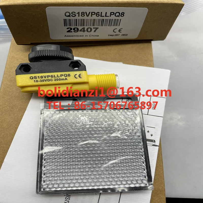 В наличии QS18VP6FF150 QS18VN6FF150 QS18VN6LAF QS18VP6LAF QS18VP6LLPQ QS18VN6LLPQ Новый датчик