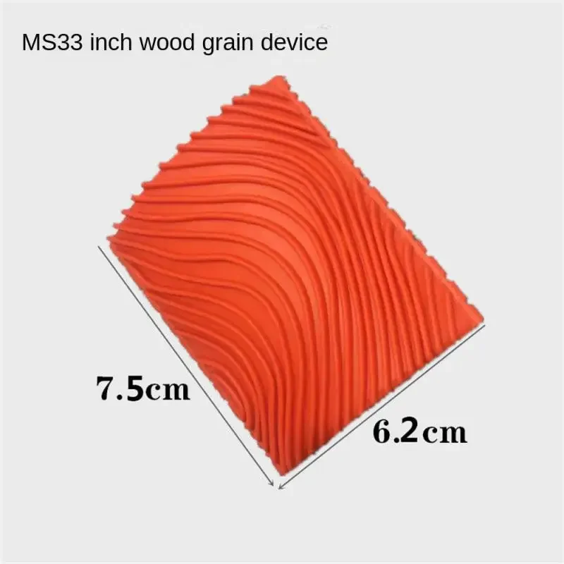 

Резиновый валик для рисования под дерево, имитация древесного зерна, кисть для дизайна краски, домашний декор, художественное тиснение, сделай сам, инструмент для рисования стен