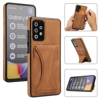 s22 phone protective case for samsung galaxy a32 a12 a42 a52 a71 a51 a21s a50 s21 ultra s20 fe s10 plus card slot magnetic cover