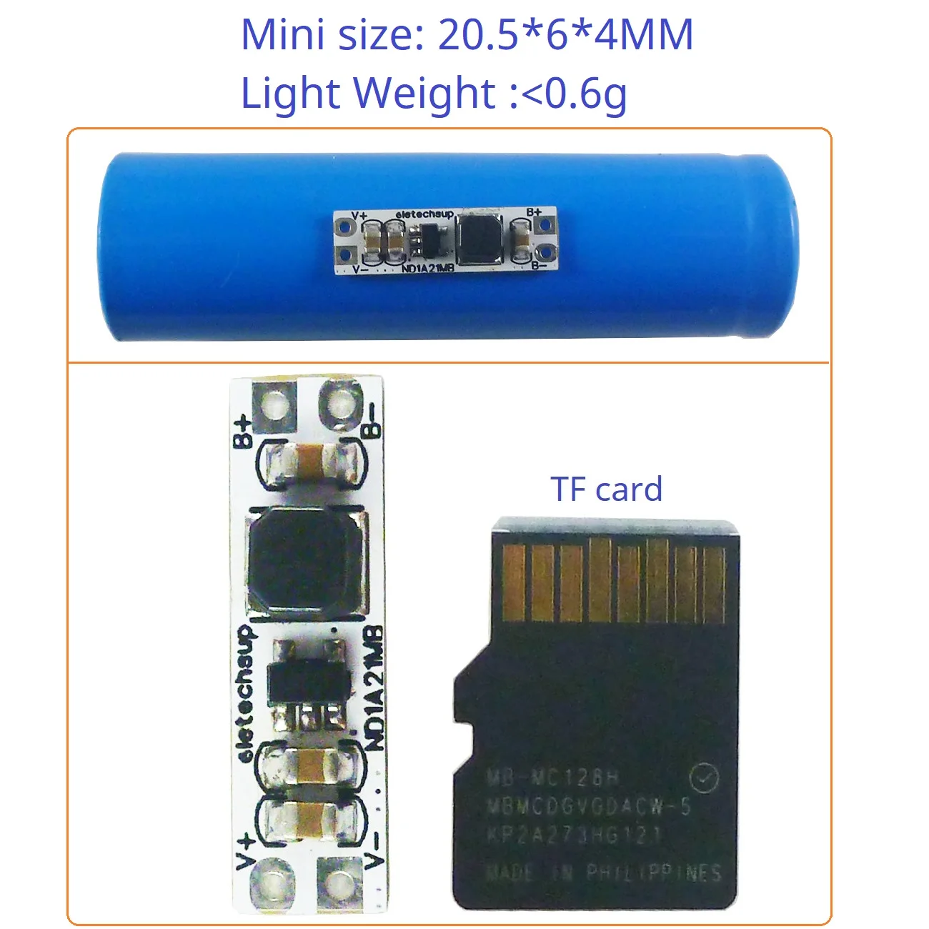 Входной общий порт двунаправленная мини-плата 5 В ИБП для Arduino ESP32 PI ESP8266 MCU 3 7 4 2