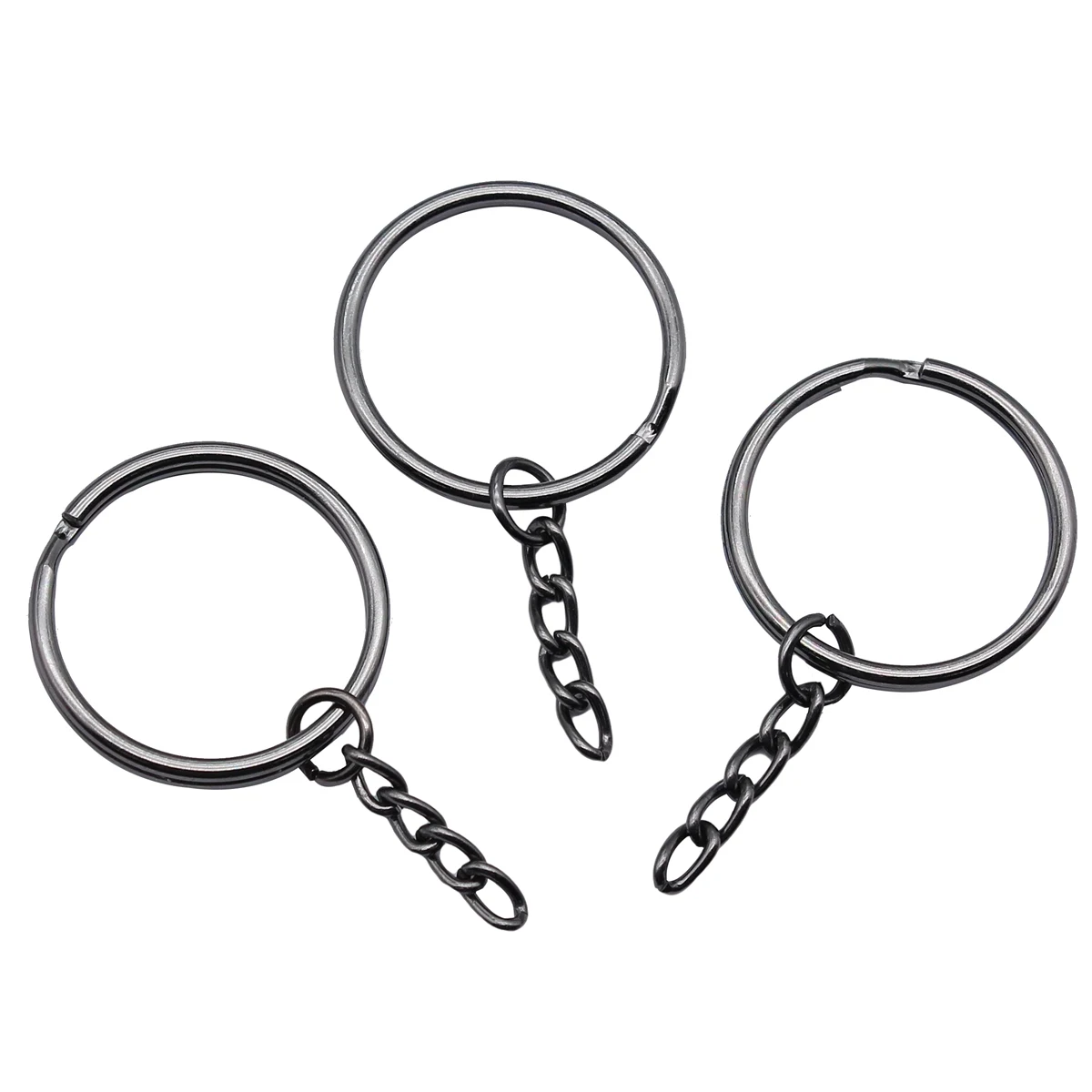 Ювелирные изделия и аксессуары брелоки в эстетике плоское кольцо 4 звенья