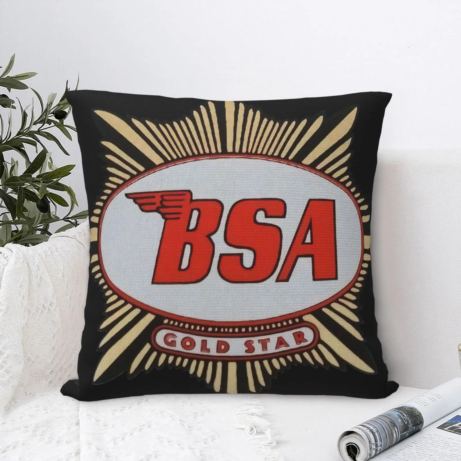 

Чехол для подушки Bsa Goldstar, шикарный мягкий декоративный чехол для дивана, наволочка для подушки