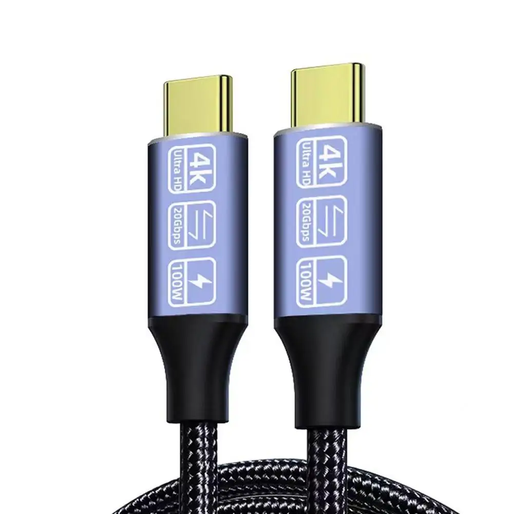 Кабель USB 100 4K @ 60 Гц Тип C на тип