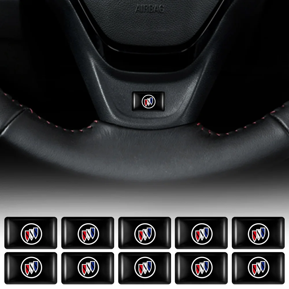 

10pcs Car Interior Decoration Sticker Auto Styling Accessories For Buick HRV Enclave Encore LaCrosse Envision Excelle Avenir XT