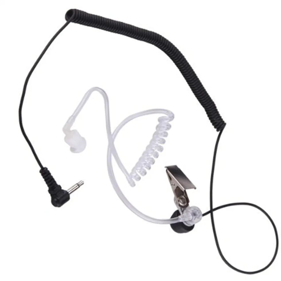 

Receive Earpiece 3.5mm Stretchy Flexible External Headset Portable Professional Wearable Replacement Microphone Accessory