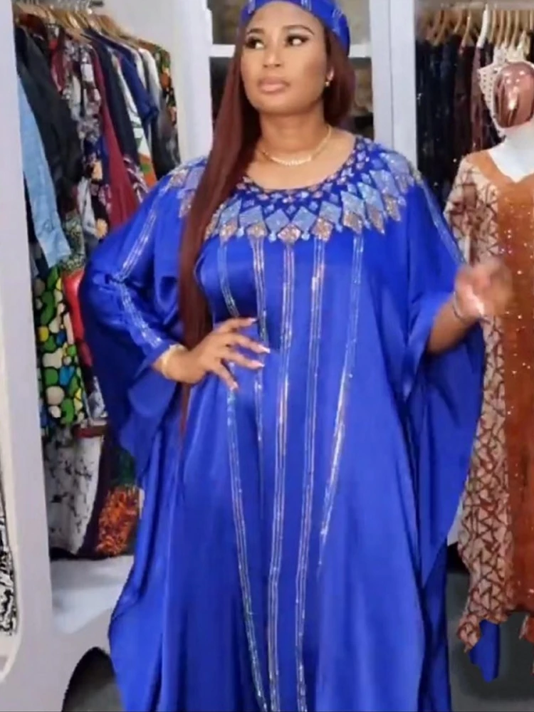 Мусульманская Мода Abaya африканская одежда Африканское платье для женщин мусульманское Высокое качество до пола модное Макси платье для жен...