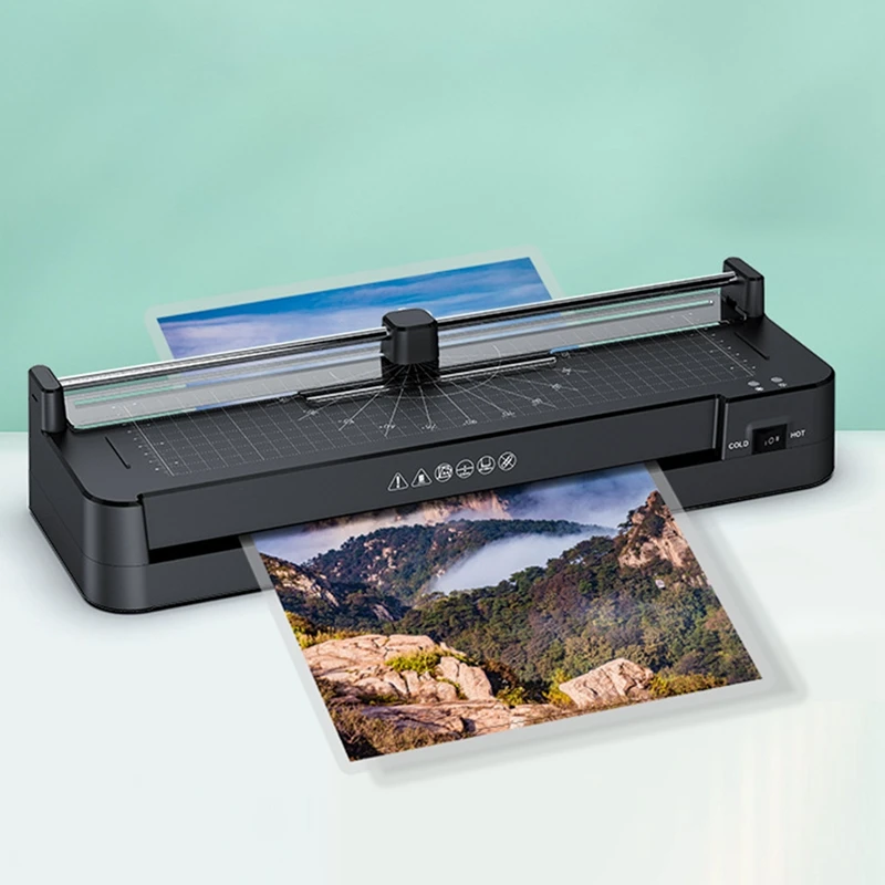 

Small File Laminating Machine Home A3 Laminating Machine Portable Laminator US Plug