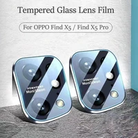 tempered glass camera lens film for oppo find x5 pro transparent rear screen protector for find x5 pfem10 lens protective case