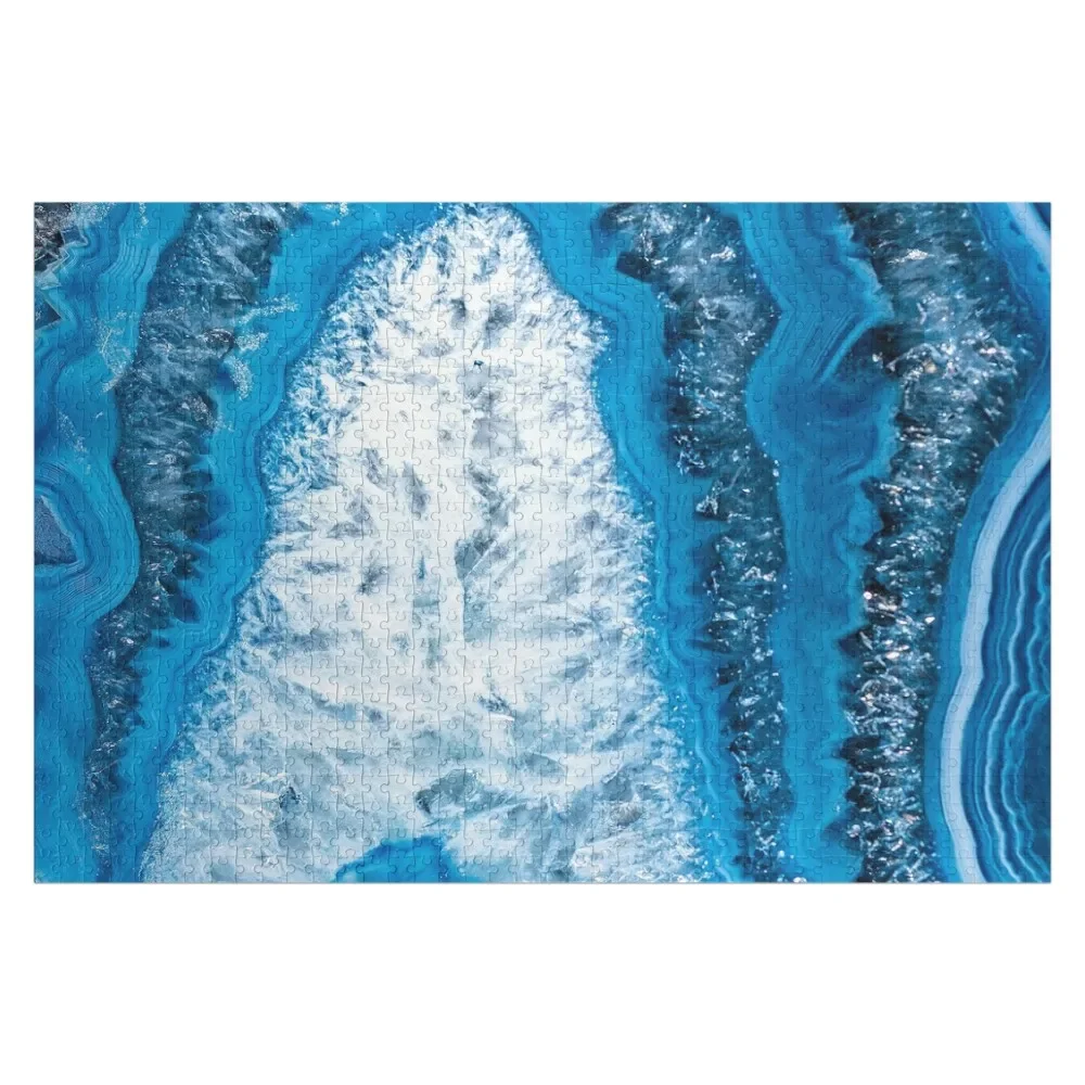 Хрустальная колонна синий агат 3193 пазл персонализированная детская игрушка-пазл