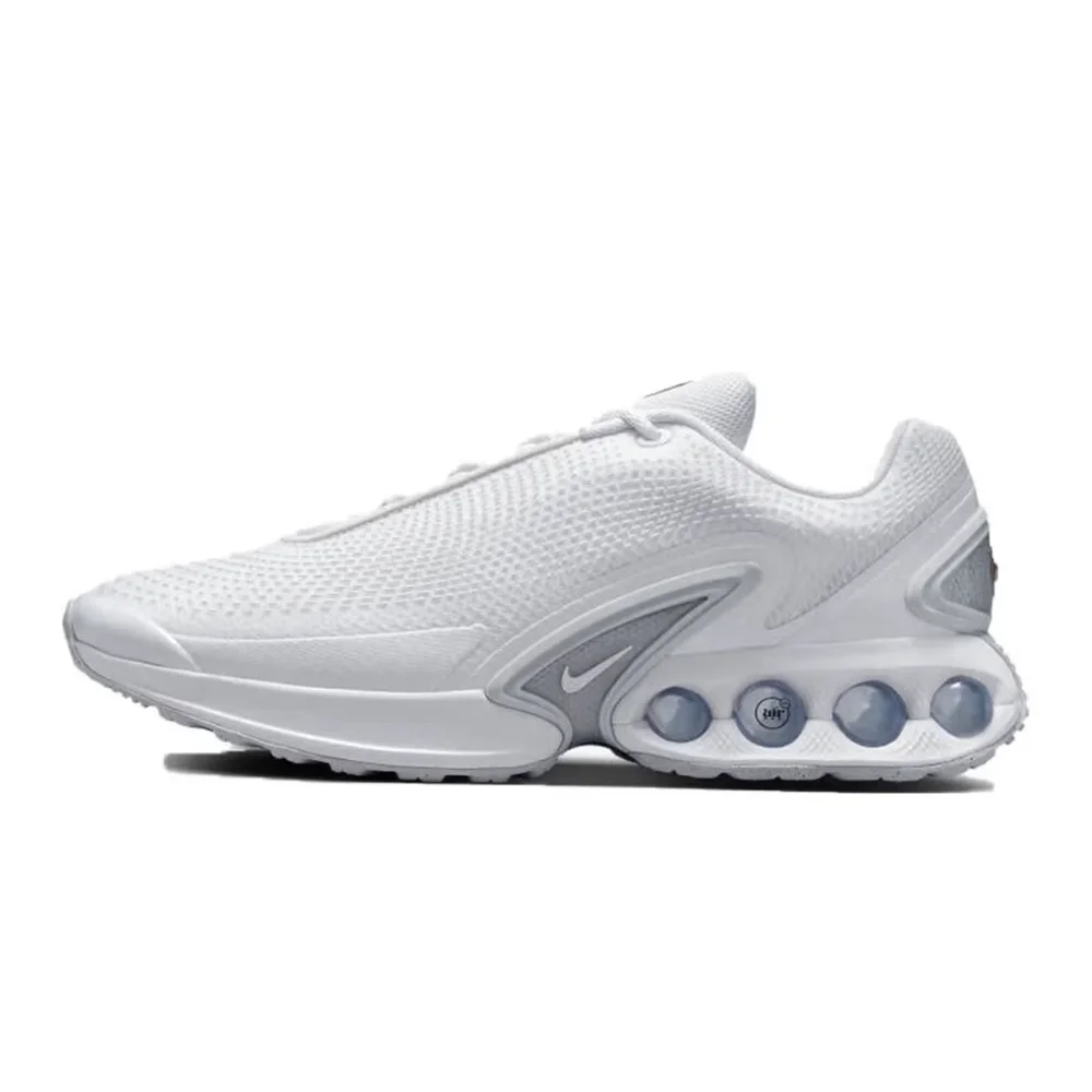 Фото Дышащие, комфортные, амортизирующие повседневные кроссовки Nike Air Max Dn Mesh с низким верхом для мужчин и женщин - белые DV3337-101 №2