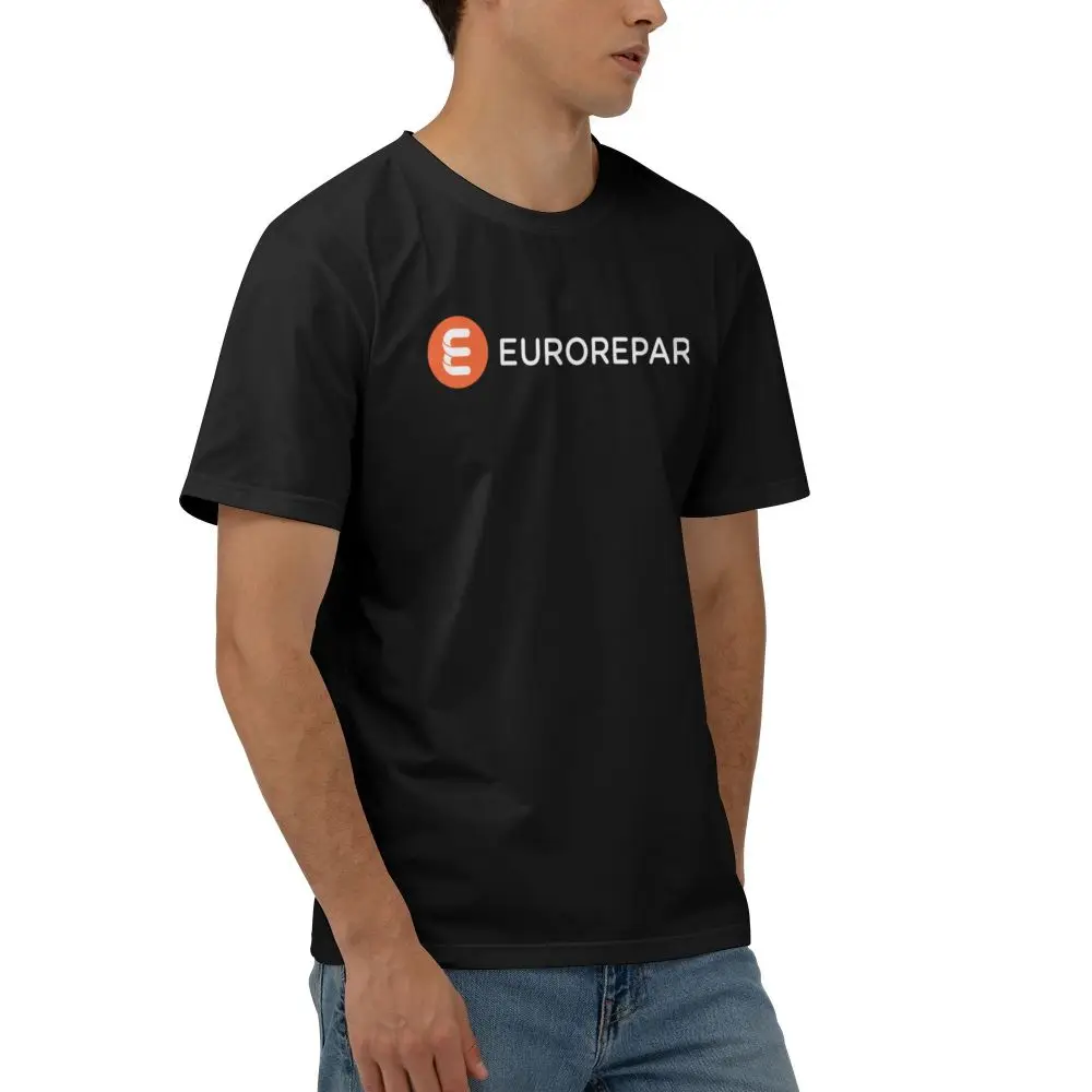 НОВАЯ модная футболка Eurorepar хлопковая мужская с принтом мужские топы забавная