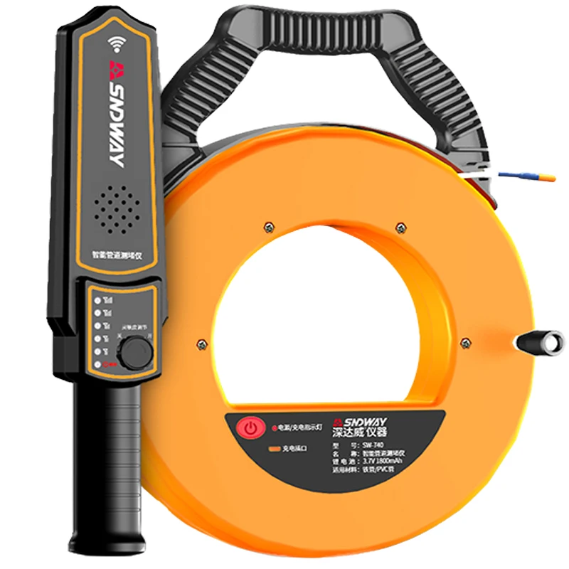 Затыкающее устройство 20 м глубокий электрик детектор трубопровода износ