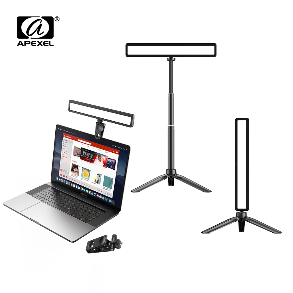 

Led Fill Light Photography Light 2500K-9000K Studio Lamp Vlog Fill Light USB Rechargeable Portable Speedlight 3 Color Dimmable