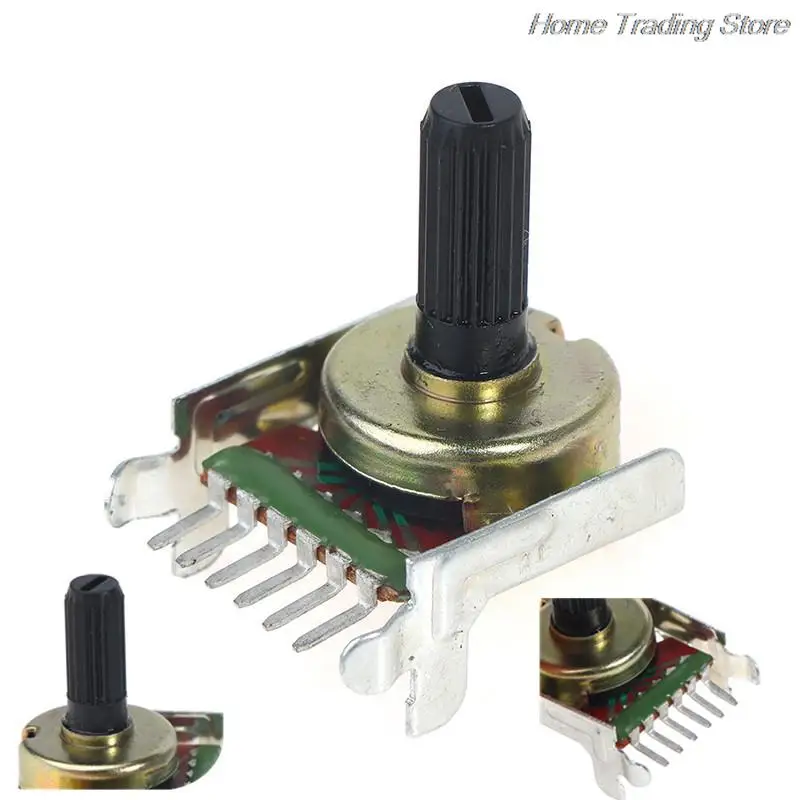 

161 Тип вращающегося потенциометра, двойной B50K усилитель мощности, аудио потенциометр, 6 футов, длина вала 15 мм