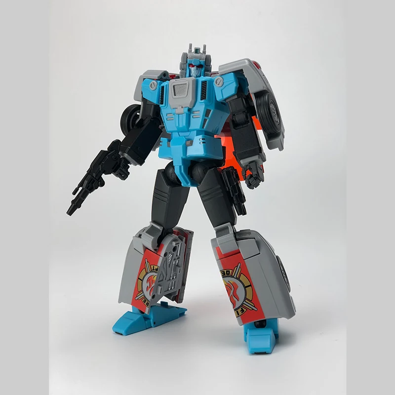 【В наличии】Fans Hobby FH MB-13A Red Alarm Ace Goshooter Siren Animation Version 3rd Party Headmaster Transformation Action Toy