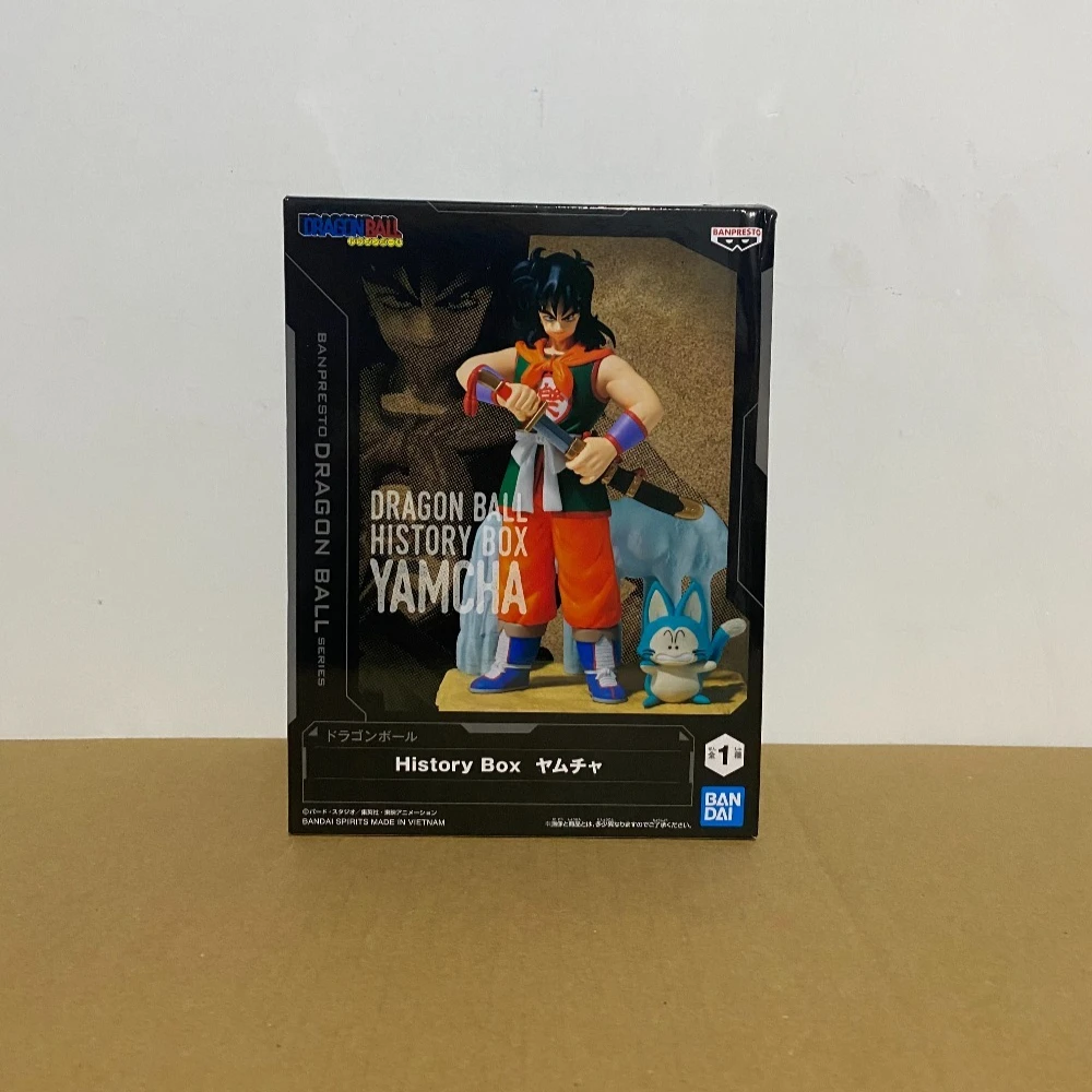 Фото В наличии Bandai, оригинальная Banpresto Dragon Ball, историческая коробка Yamcha Puar, 13 см, коллекционная модель, игрушки, фигурка, подарок на день рождения №3