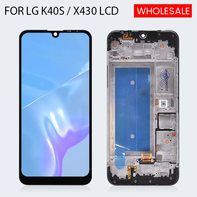 

6.1 Inch For LG K40S Lcd Touch Screen Digitizer Assembly Replacement LMX430HM LM-X430 Display With Tools