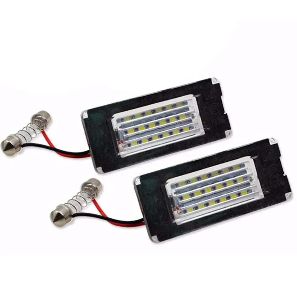 Подсветка номерного знака автомобиля белый 18 SMD Canbus бесплатно для Mini Cooper R56 R57 R58 R59