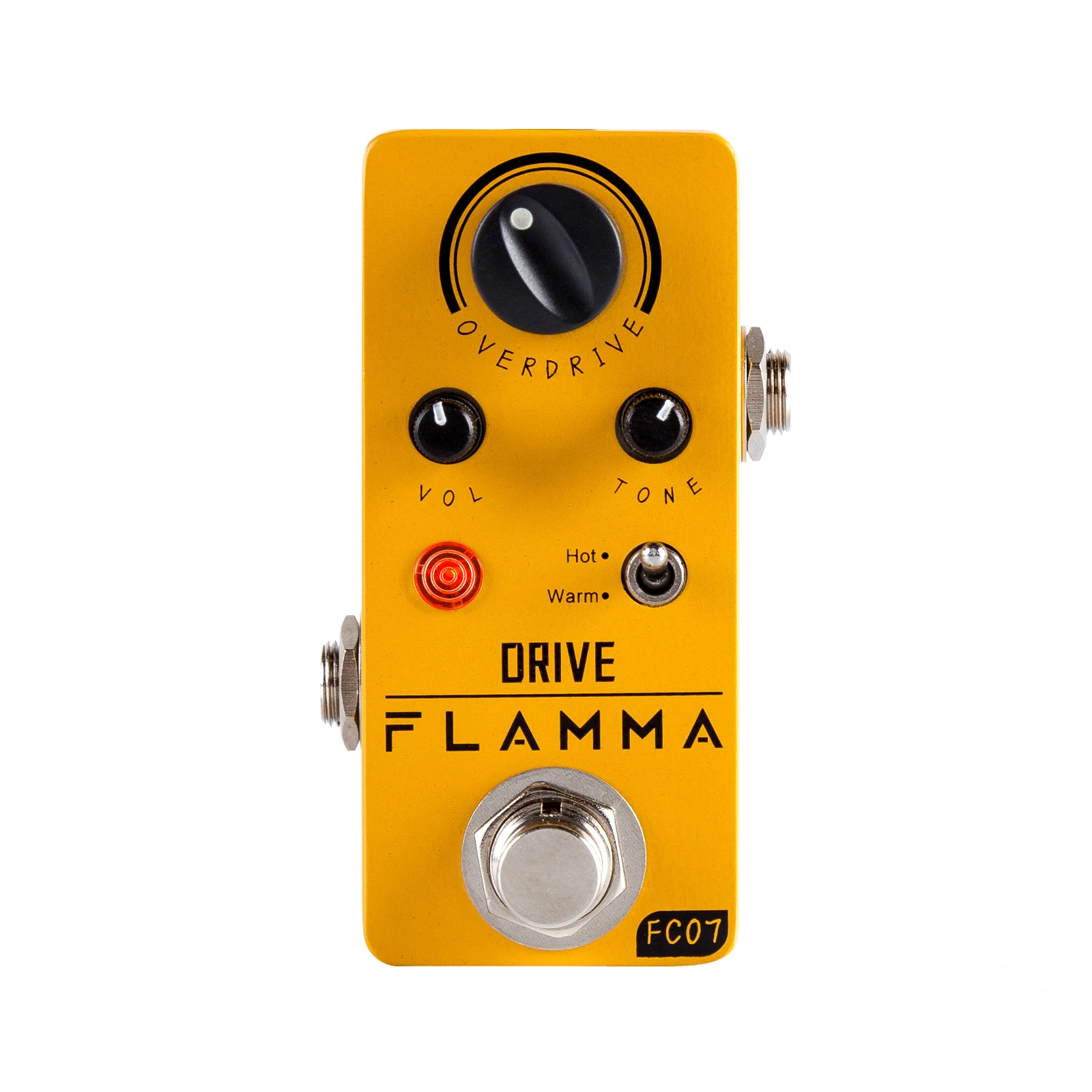 

FLAMMA FC07 Overdrive Pedal Guitar Electric Guitar Overdrive Effects Pedal Hot Warm Modes True Bypass Guitar Parts & Accessories