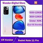 Смартфон Xiaomi Redmi Note 11 Pro с глобальной прошивкой, дисплей 920 дюйма, Восьмиядерный процессор, 6 ГБ, 128 ГБ, 5160 мАч, быстрая зарядка 67 Вт