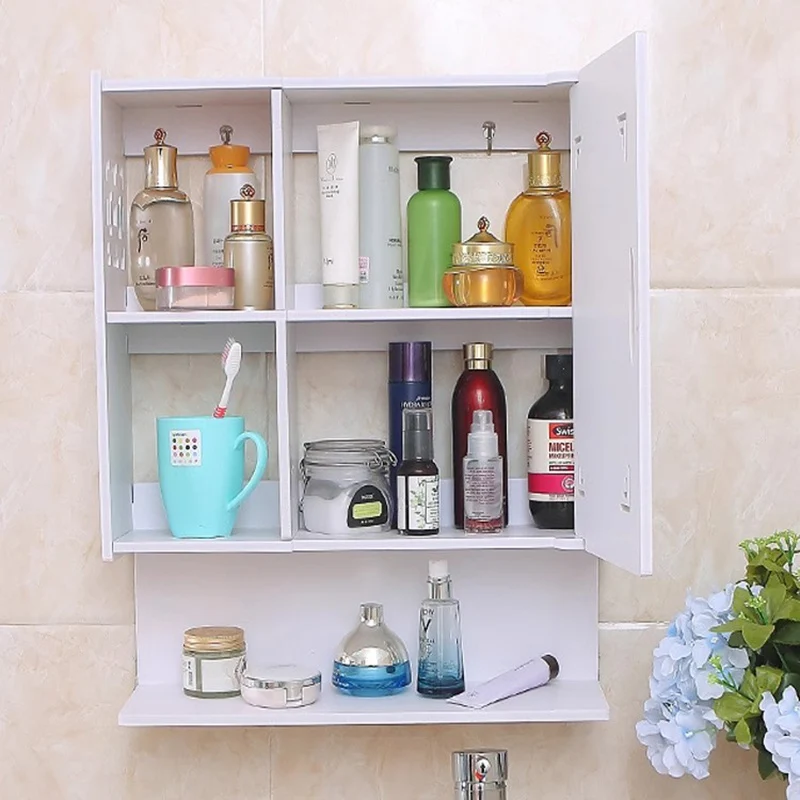 Космические алюминиевые шкафы для ванной комнаты Настенные полки туалетного