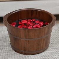 rosewood foot bath barrel wooden barrel feet washing basin wooden foot bath wooden bucket household solid wood feet bathing
