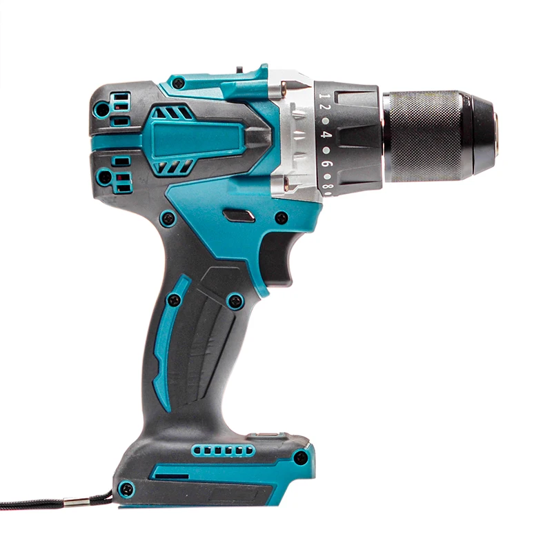 

18V 100Nm Brushless Cordless Screwdriver Hammer Rechargeable Two Speed Cordless Impact Drill Power Driver For Makita 18V Battery