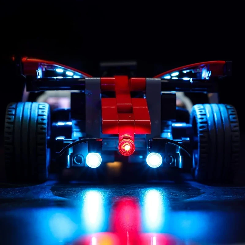 Фото Набор светодиодного освещения, подходящий для LEGO Formula E ®   Конструктор Porsche 99X Electric 42137 №4