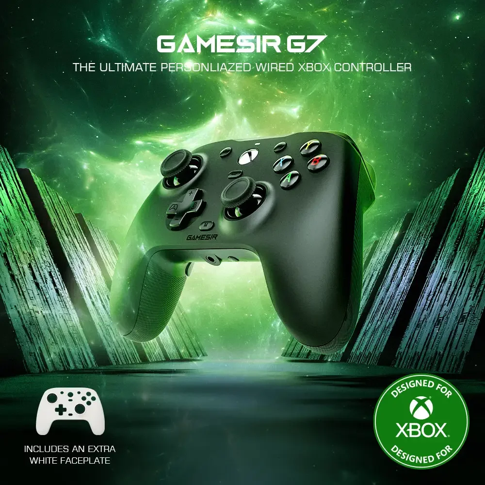 

Новинка 2023 G7 геймпад для Xbox серии X, Xbox серии S, Xbox One, ALPS джойстик для ПК, wymienne panele