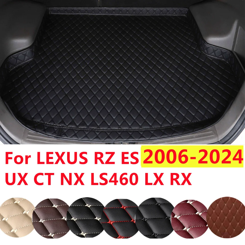 Кожаный коврик в багажник автомобиля YJ High Side XPE подходит для LEXUS RX LX LS460 NX CT200 CT200H UX ES