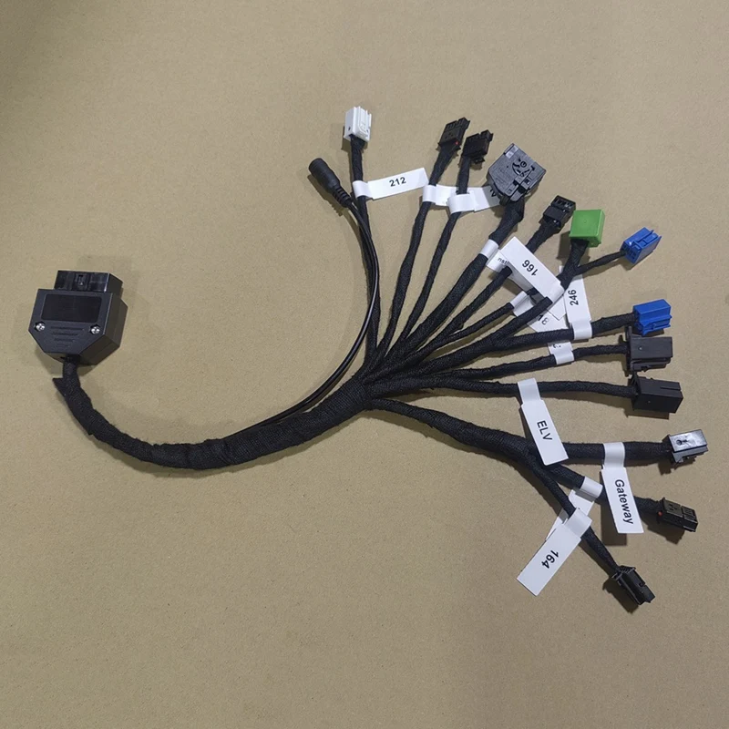 15-в-1 EIS ELV EZS кластерная платформа испытательный кабель для Benz W164 W212 W221 W246 W218 W204 vvvdi