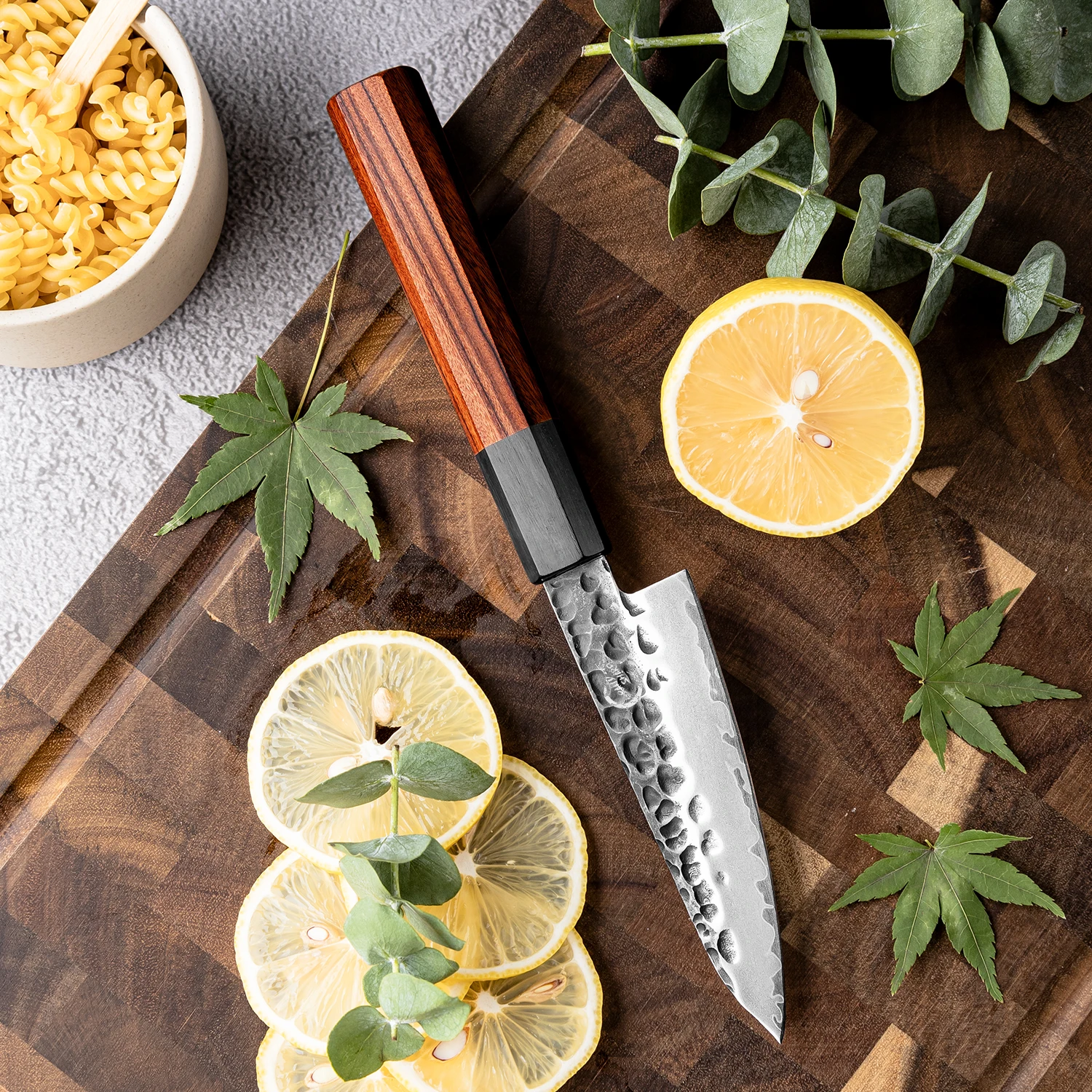 Grandsharp 4 дюйма нож для фруктов профессиональный шеф-повара ручной работы 2 слоя