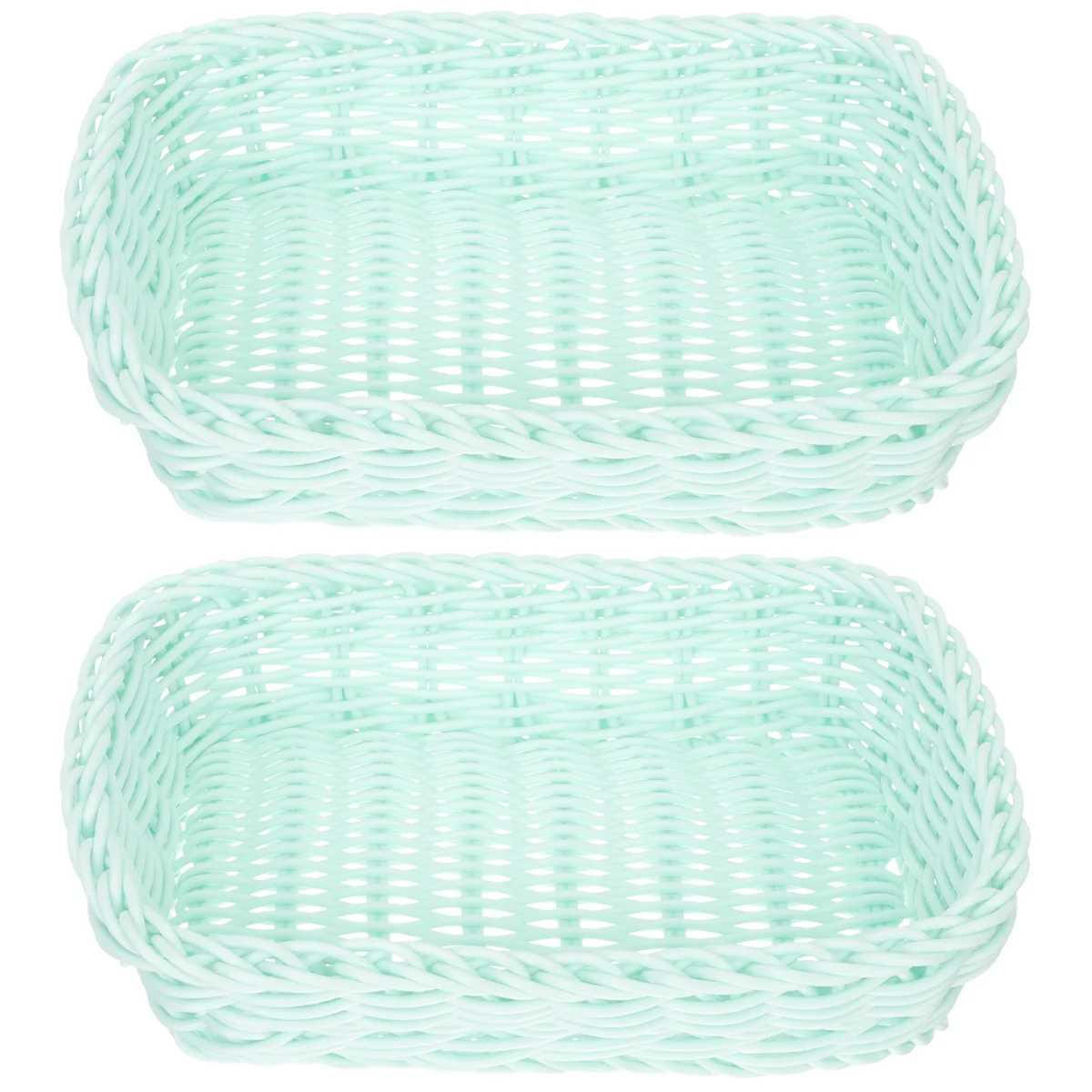 

Плетеная корзина для хранения, плетеные домашние корзины, Настольная Многофункциональная Корзина для мелочей из ротанга, хлеба, фруктов, мн...