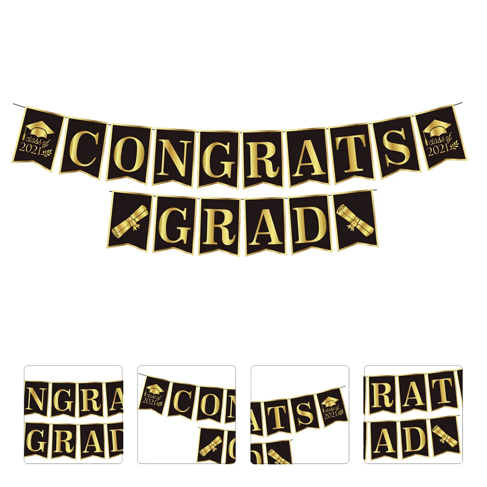 

Congrats Nurse Banner Graduation Party Decoration 2021 Graduation Party Banners 2021 Grauation Banner