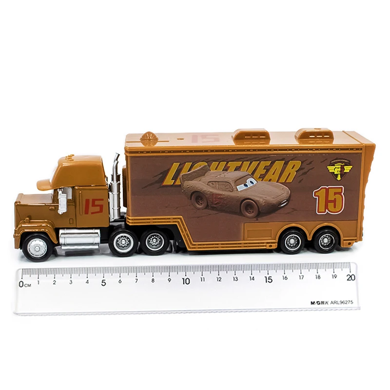 Фото Набор Литых Под Давлением Моделей Автомобилей Disney Pixar Cars-Mack McQueen Racing Jackson Storm Ramirez, Масштаб 1:55 №5