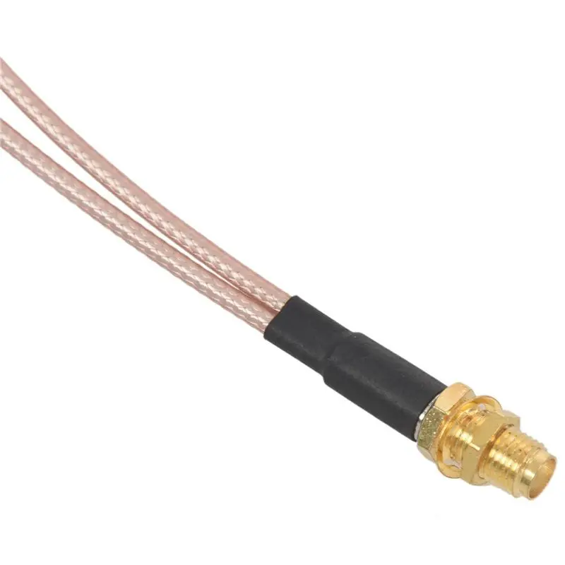 Фото Кабель-разветвитель/комбинатор SMA Female на Y-образный 2x TS9 Angle Male, 8 дюймов, 3 шт., золотой и серебряный, B12B №5