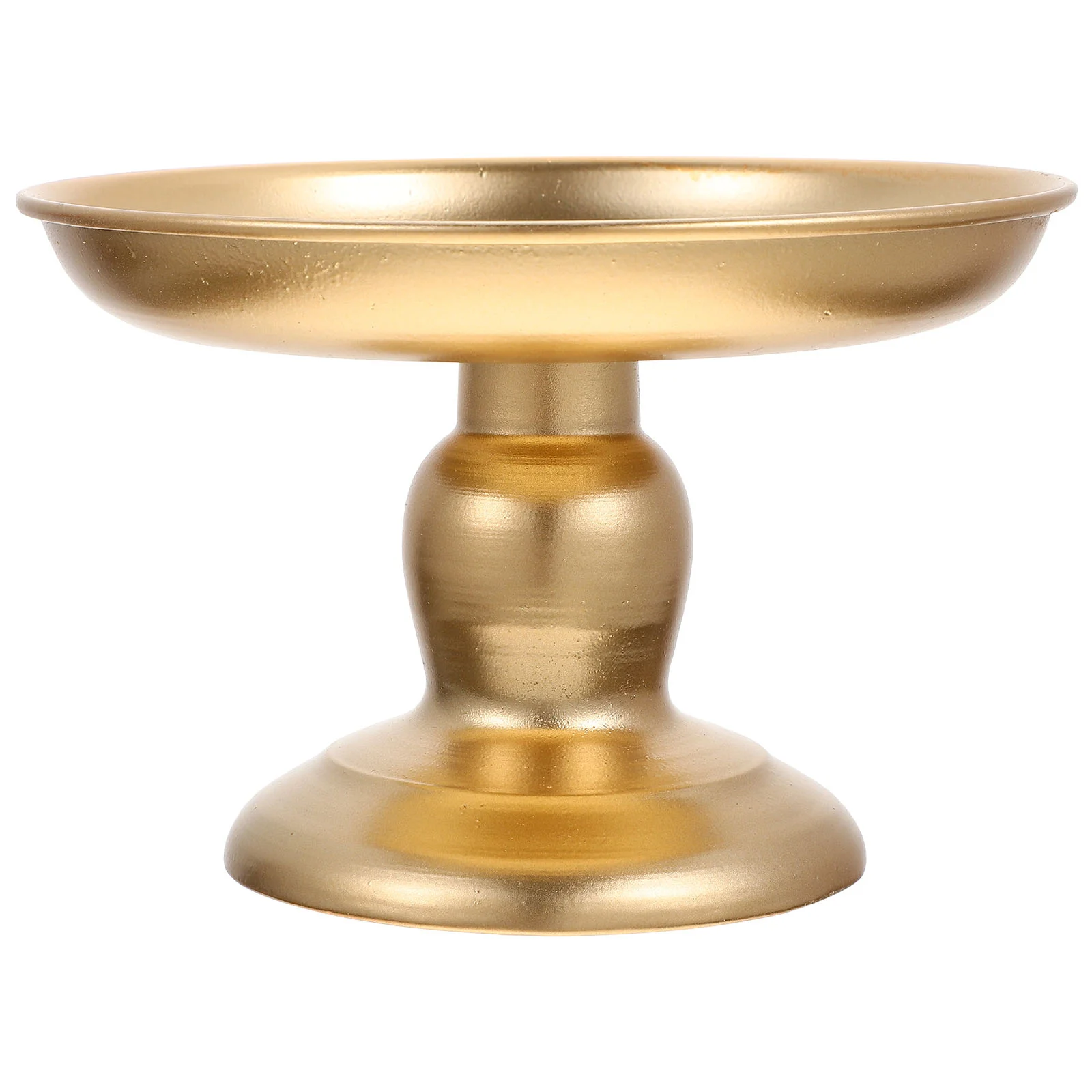 

Stand Plate Cake Fruit Dessert Serving Candy Holder Footed Cupcake Tray Display Bowl Metal Snackplatter Storage Wedding
