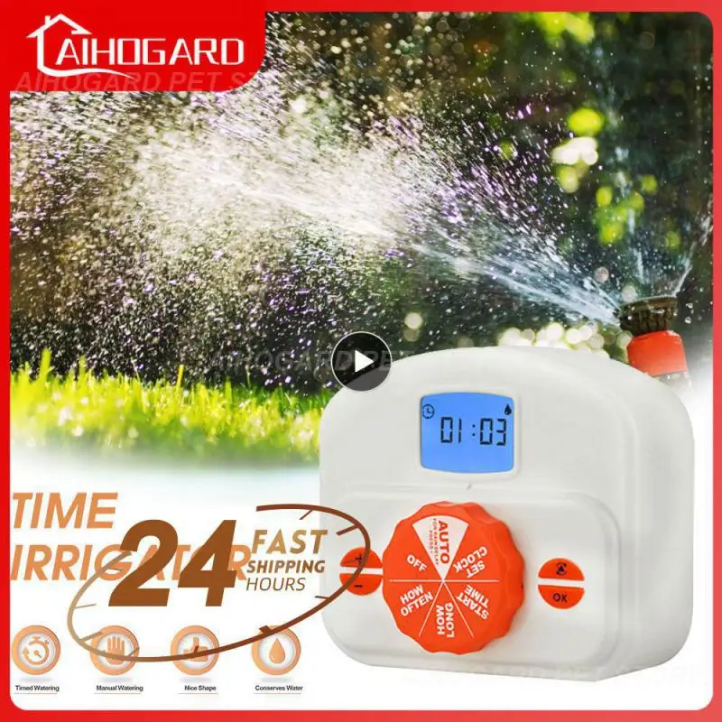 

Automatic Irrigation System Intelligent Water Timer Solar Powered Watering Device with Waterproof LCD Display Digital Fastship