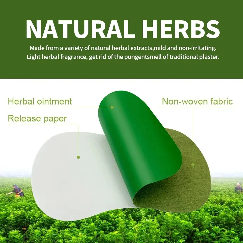 Натуральные Травяные Детокс-пластыри Для Ног Глубокое Очищение Тела Потеря Веса