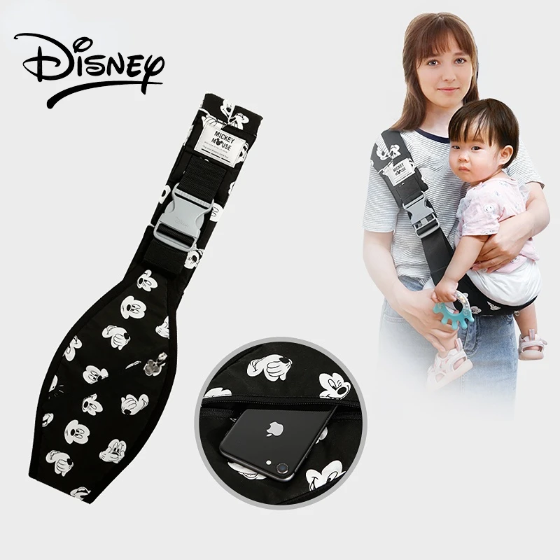 

Disney Mickey 0-72 Months Multifunctional Baby Carrier 3 In 1 Ergonomic Hip Seat Carrier Baby Kangaroo Wrap Sling For Children