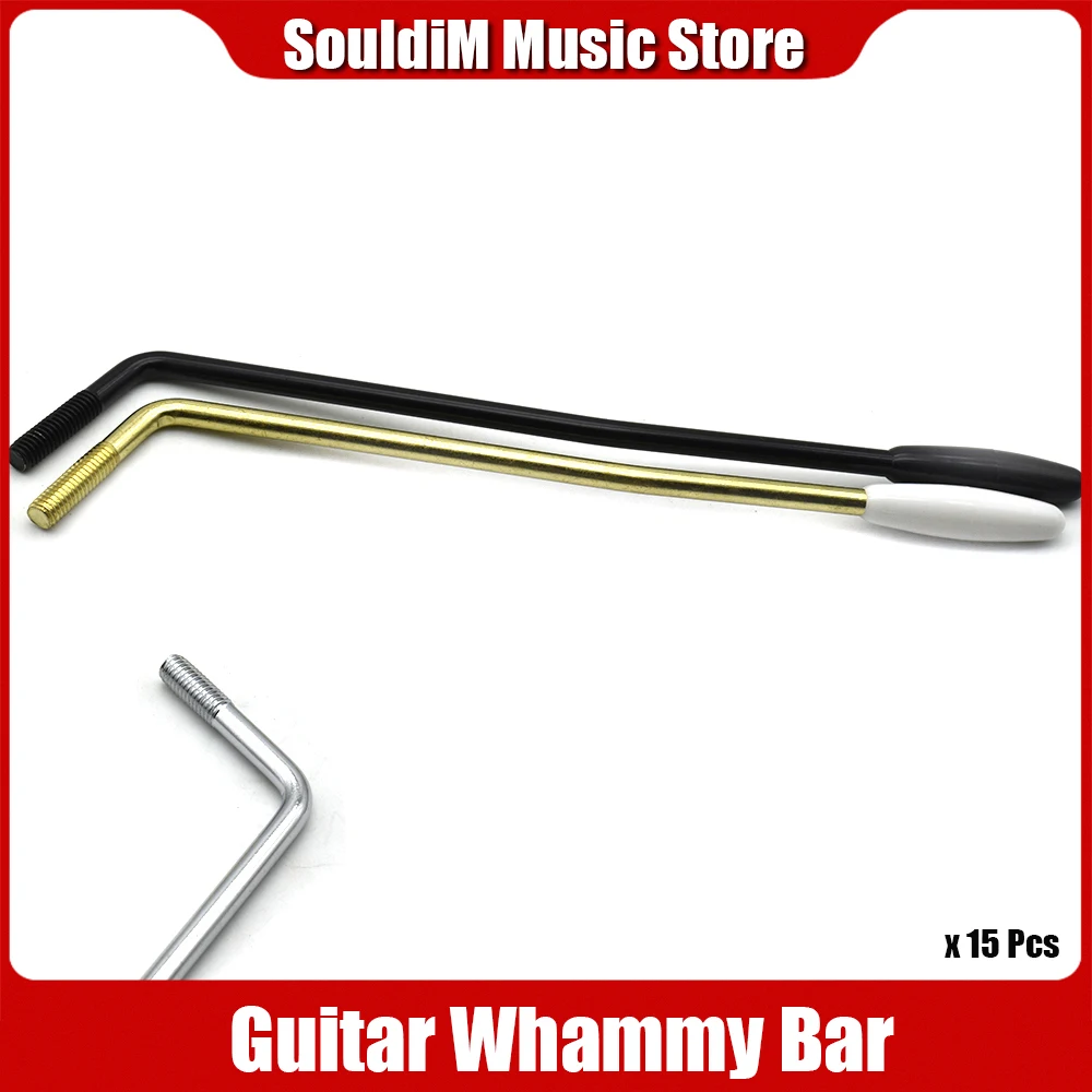 

15pcs 5mm\6mm Electric Guitar Tremolo Bridge Arm Whammy Bar for FD ST Electric Guitar with Tip Guitarra Instruments Parts