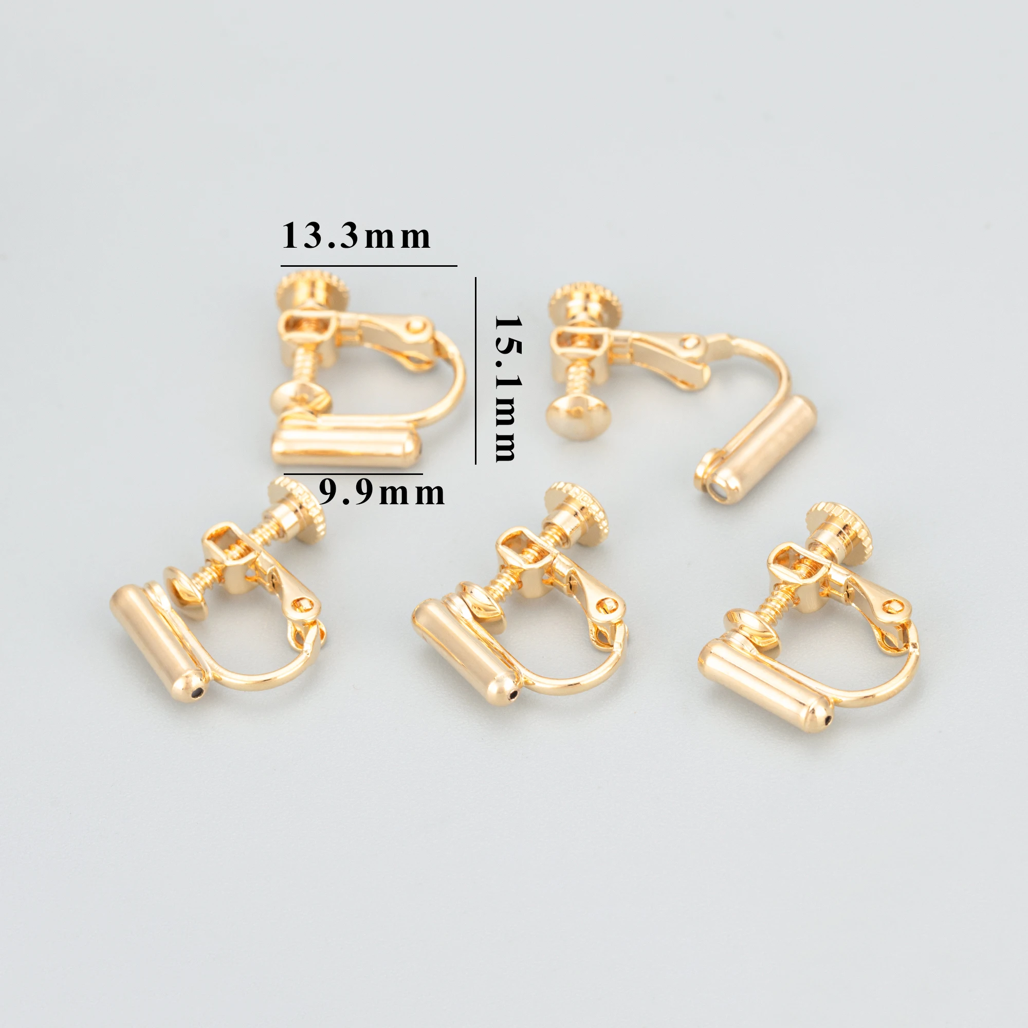 GUFEATHER MB74 ювелирные аксессуары без никеля позолота 18k медь застежка серьги для