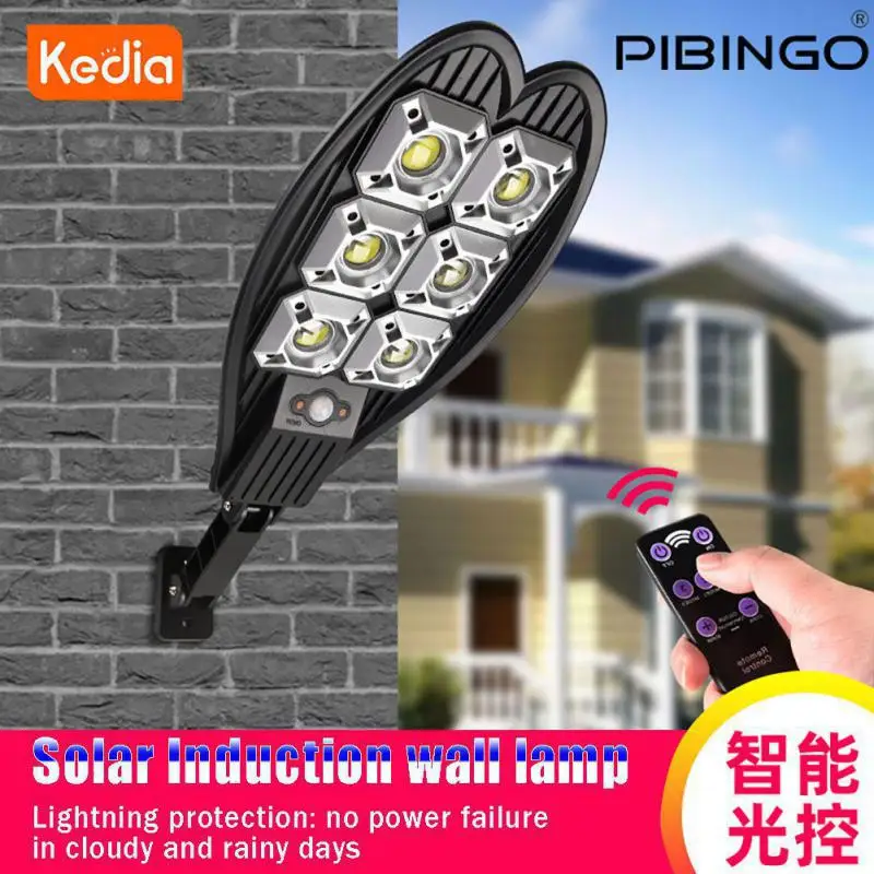 

Intelligent Light Control Cob Wall Light Human Body Induction Solar Panel Garden Patio Adjustable Angle Courtyard Lamp
