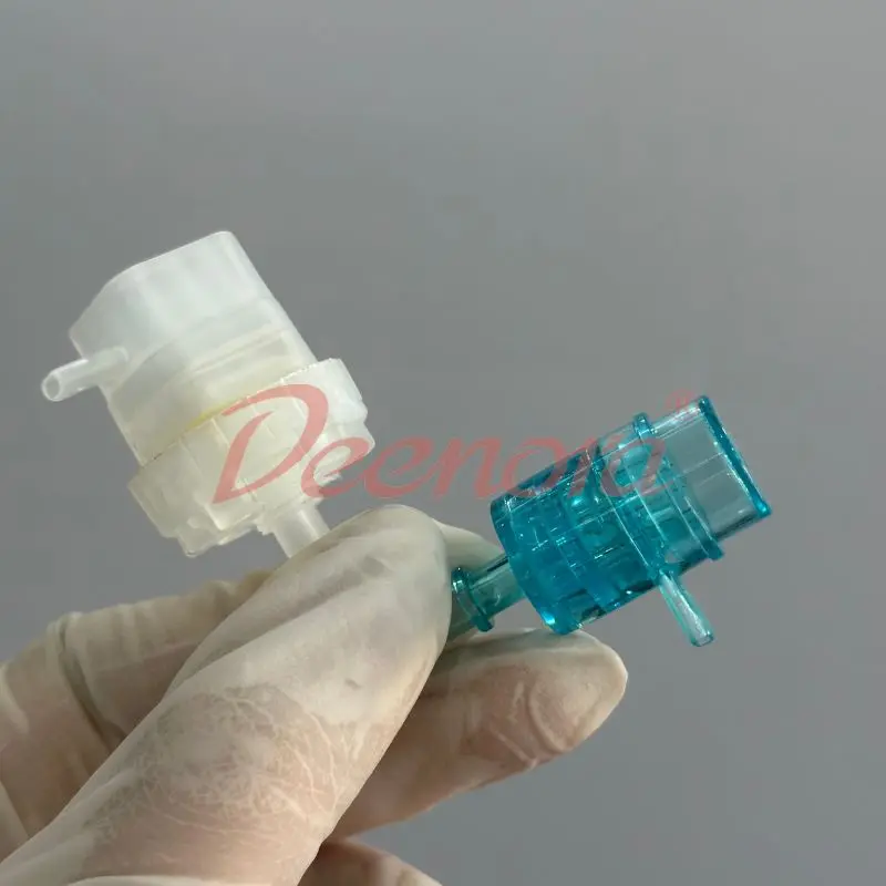 Фото Быстрая доставка, 5 контактов, 9 контактов, Mesogun EZ, вакуумный пистолет для мезотерапии, стерильный отрицательный давление, микроигольная трубка, шприц, инструмент №4
