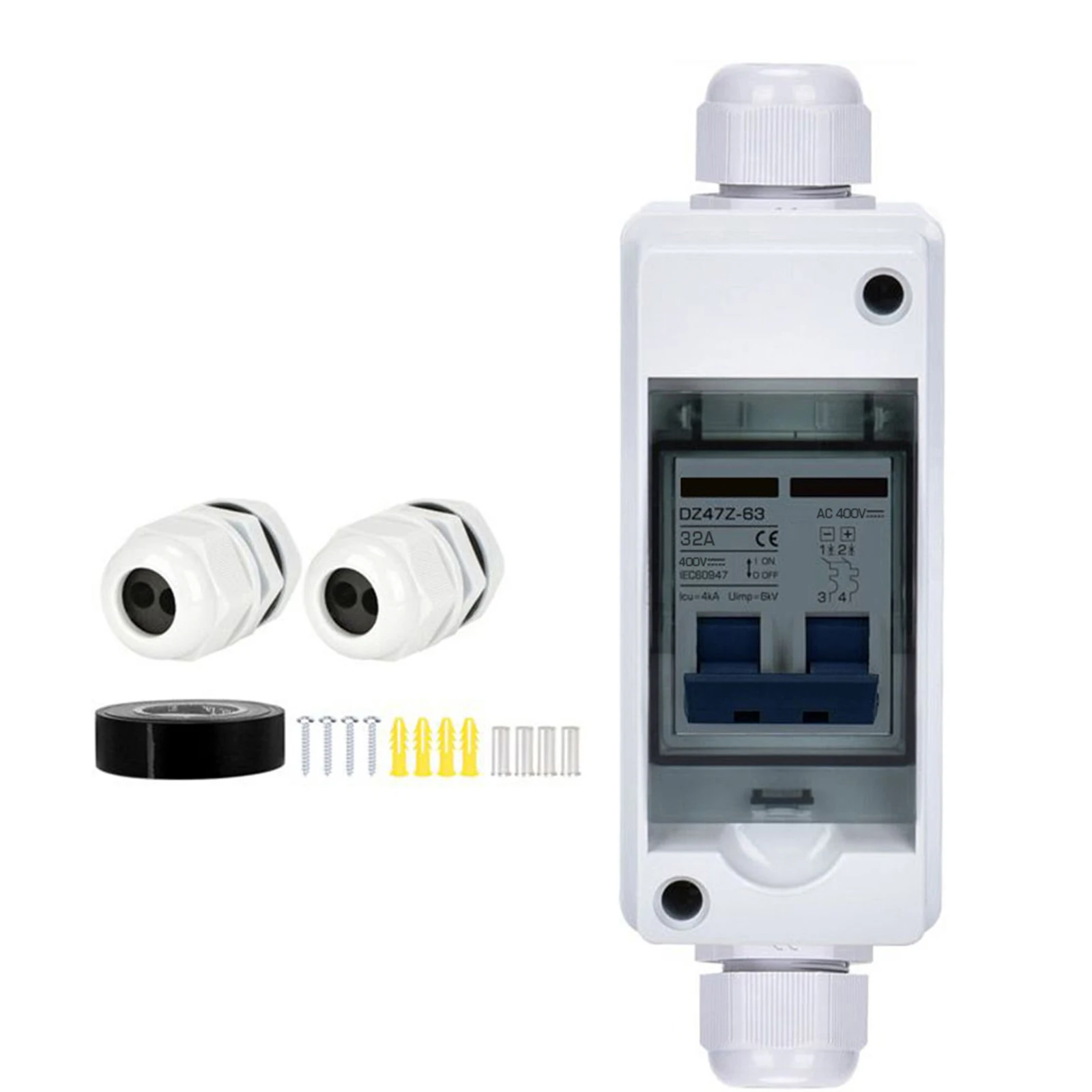 do wiatru i solarnego hybrydowy wyłącznik automatyczny AC400V rozłącznik fotowoltaiczny bezpieczeństwo elektryczne gaszenie łukiem żywotność